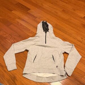 Gray Hooded Sweatshirt